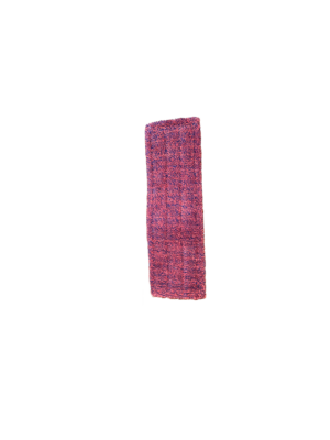 Mikroszálas,  csikos mop, csiptetős, 40cm, bordó-kék