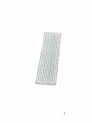 Mikrószálas csikos mop, csiptetõs, 40cm fehér-szürke